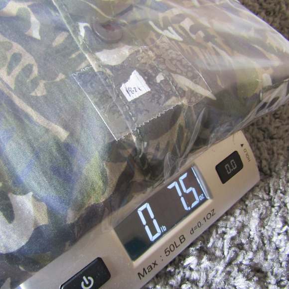 Howler Brothers Shirt Mens 2XL Camo Hawaiian Tropical All Over Print AOP Casual - Picture 7 of 7